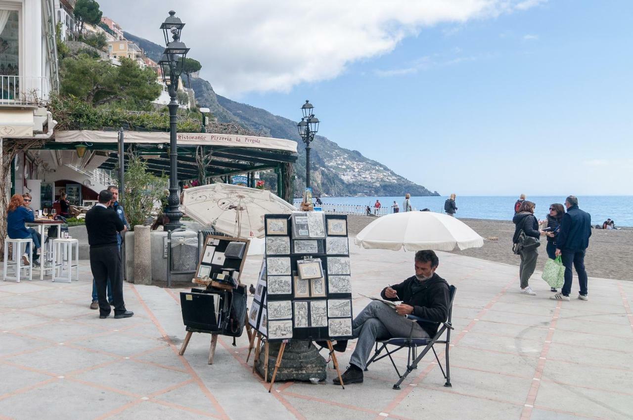 Villa Casa Il Capriccio, Spiaggia Grande Positano Exterior foto